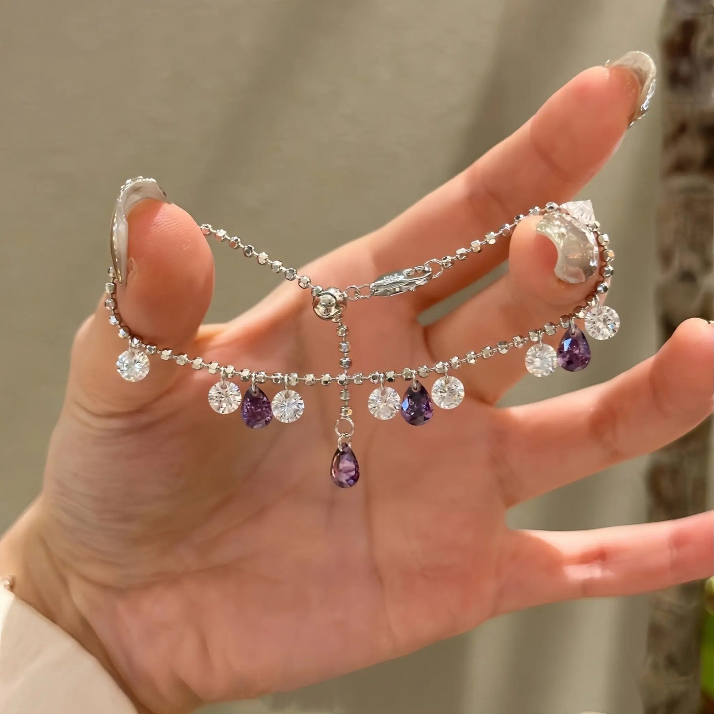 Crystal Cascade Bracelet Forever Luxe