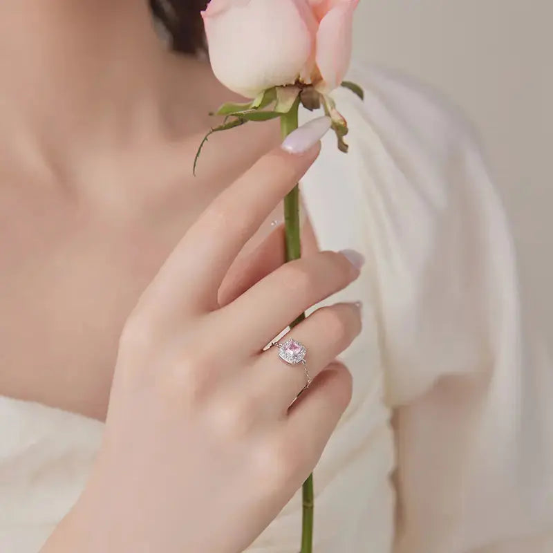 Blush Royale Chain Ring Forever Luxe