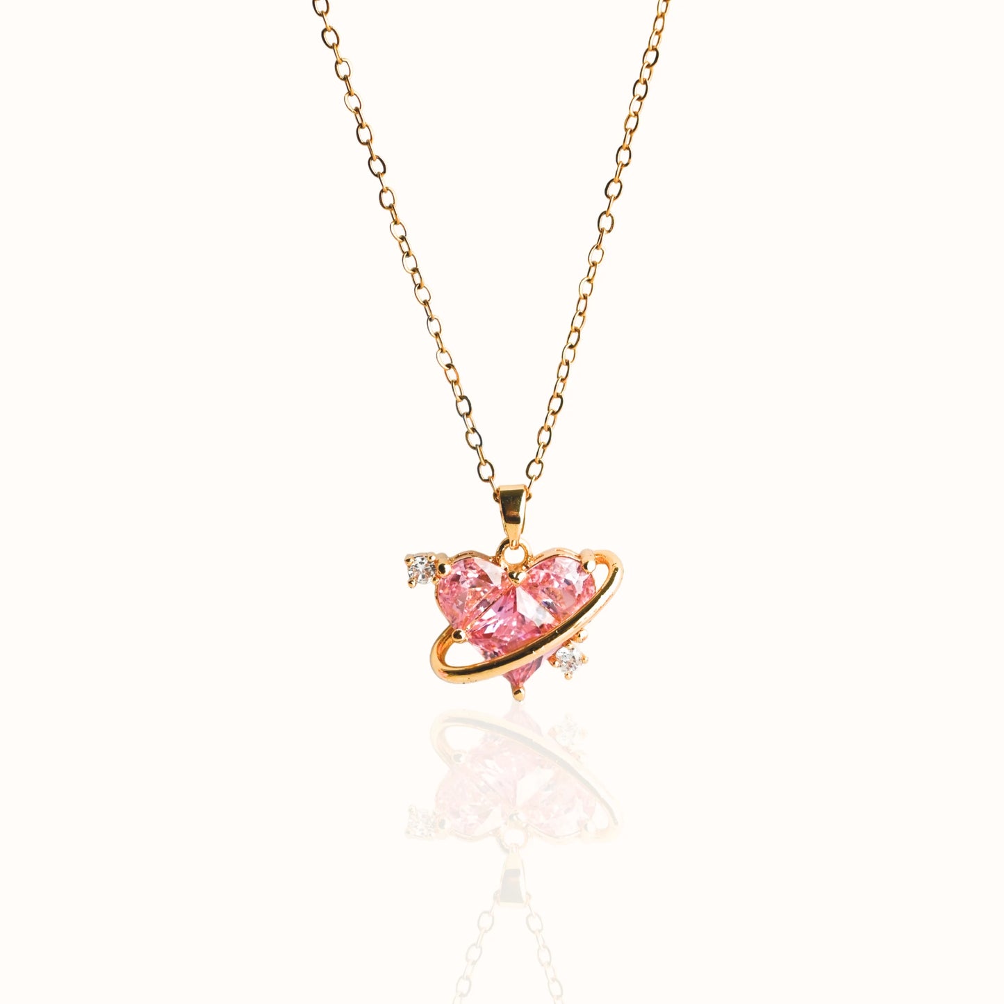 Cosmic Heart Glow Necklace Forever Luxe