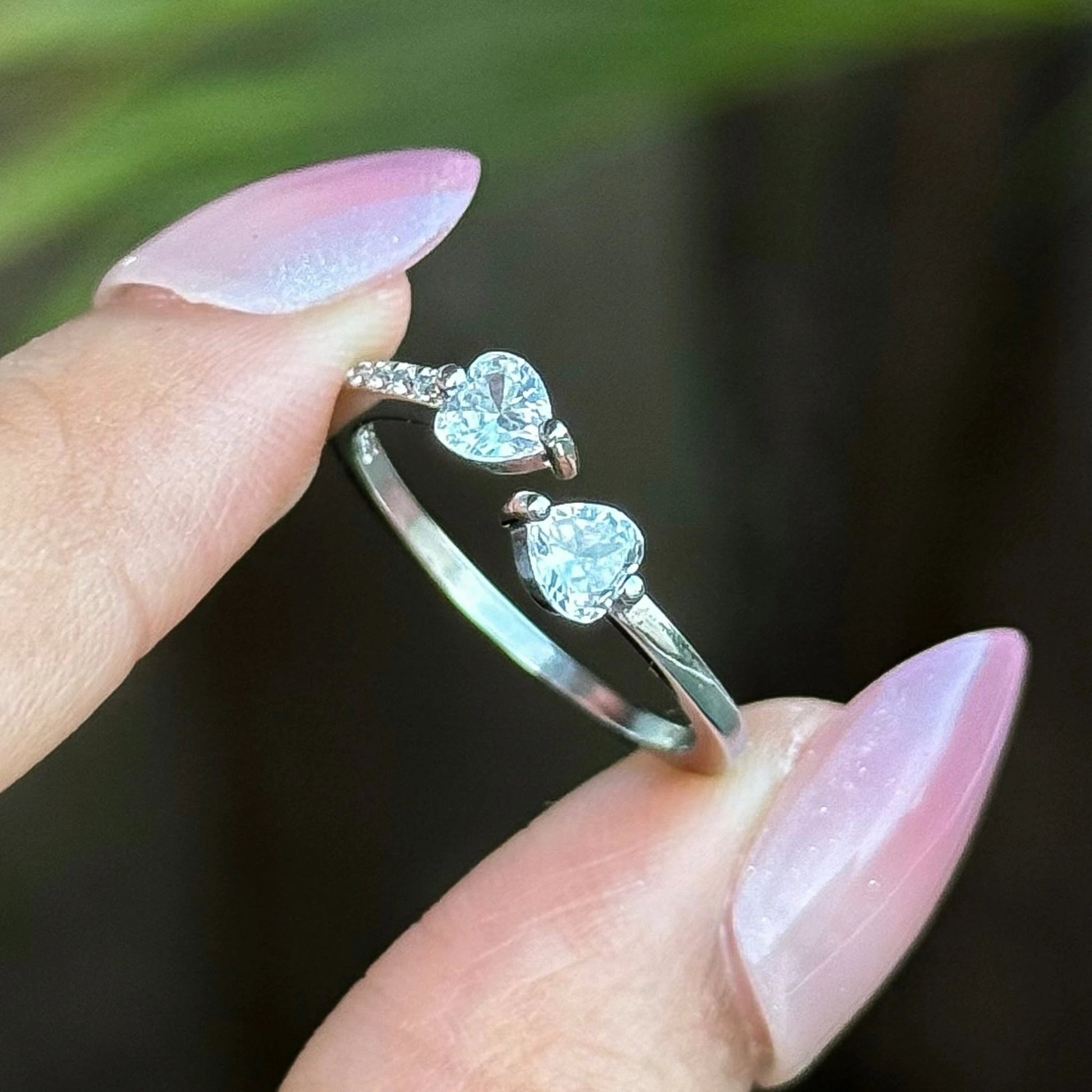 Amoré Duo S925 Sterling Silver Ring Forever Luxe