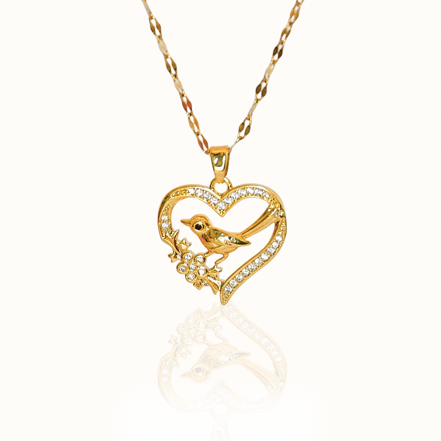 Golden Haven 18K Gold-Plated Anti-tarnish Pendant Necklace Forever Luxe