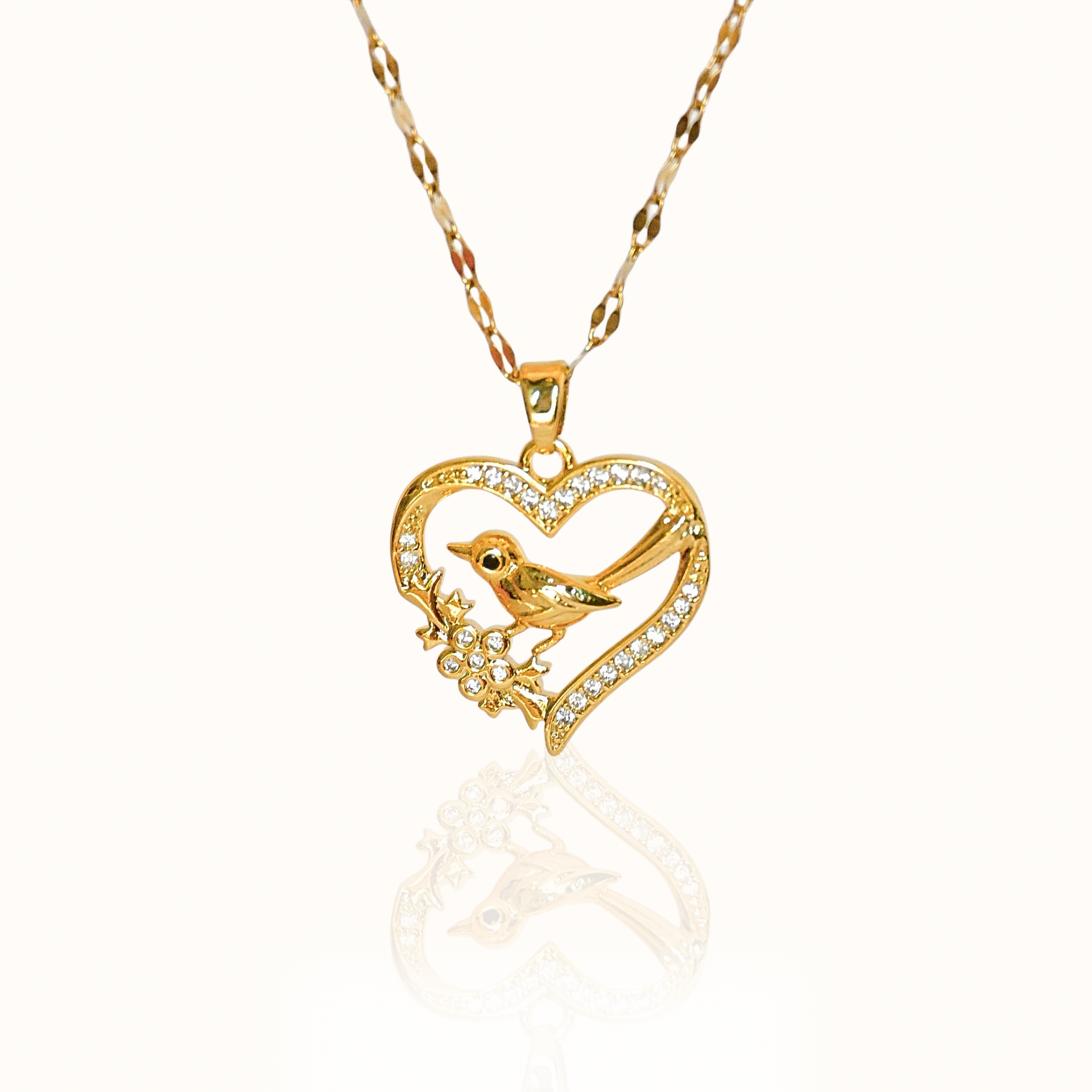 Golden Haven 18K Gold-Plated Anti-tarnish Pendant Necklace Forever Luxe