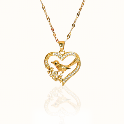 Golden Haven 18K Gold-Plated Anti-tarnish Pendant Necklace Forever Luxe