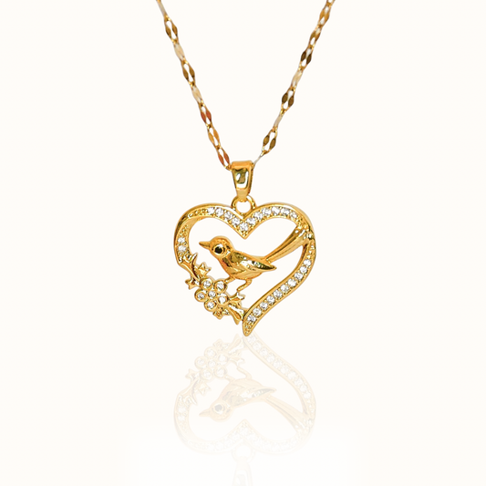 Golden Haven 18K Gold-Plated Anti-tarnish Pendant Necklace Forever Luxe