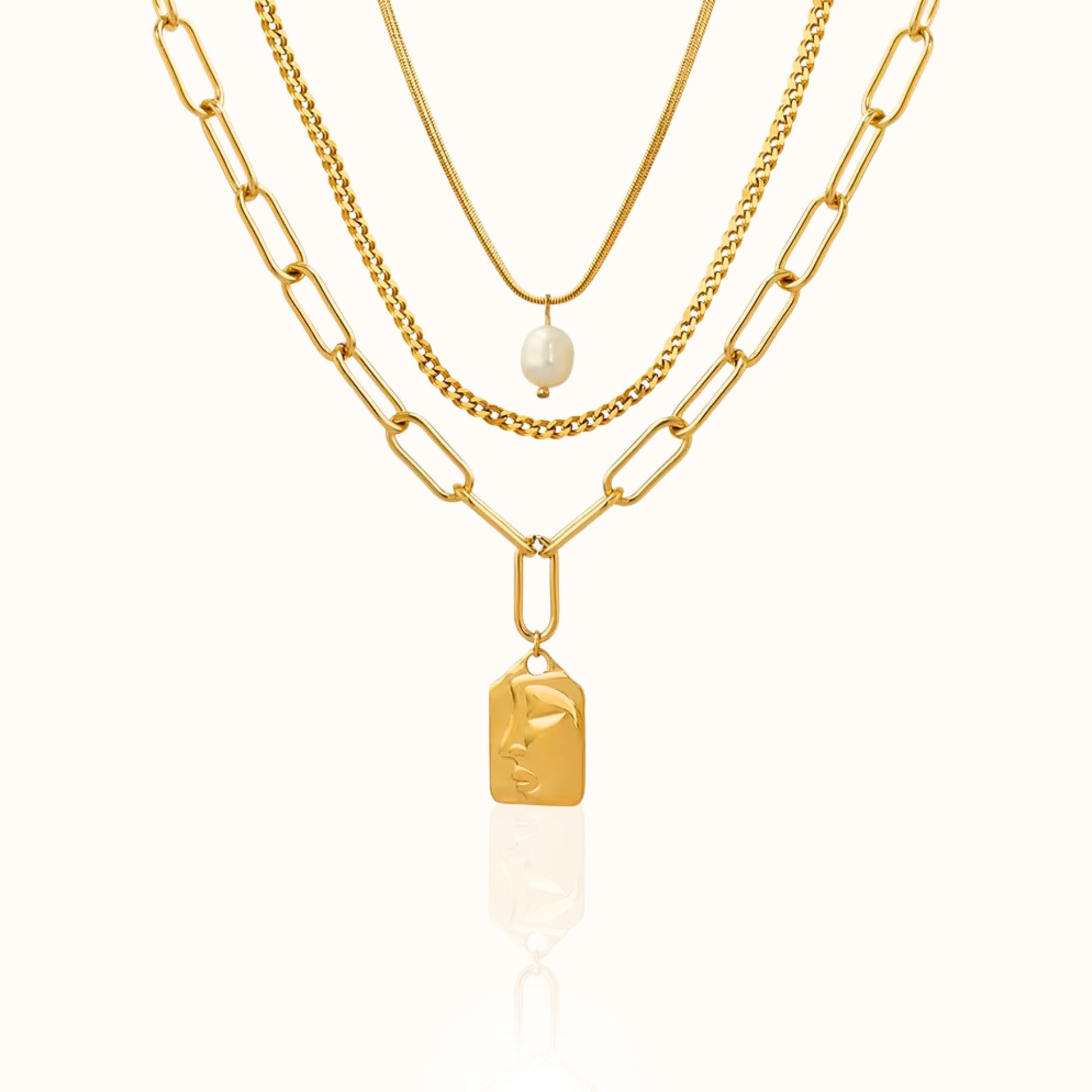 Golden Muse Layers Necklace Forever Luxe