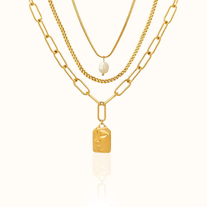 Golden Muse Layers Necklace Forever Luxe