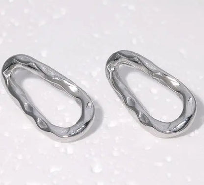 Hollowed Oval Retro Earrings My Store